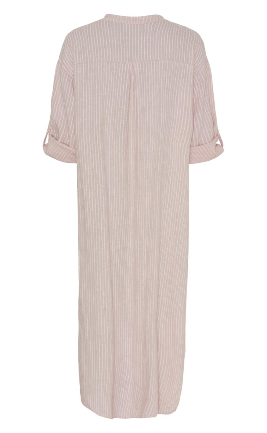Marta Du Chateau Kjole - 93911-1 Ness - Rose/White Stripe