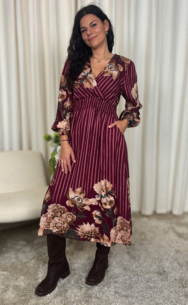 Marta Du Chateau Kjole - Bailey - Bordeaux