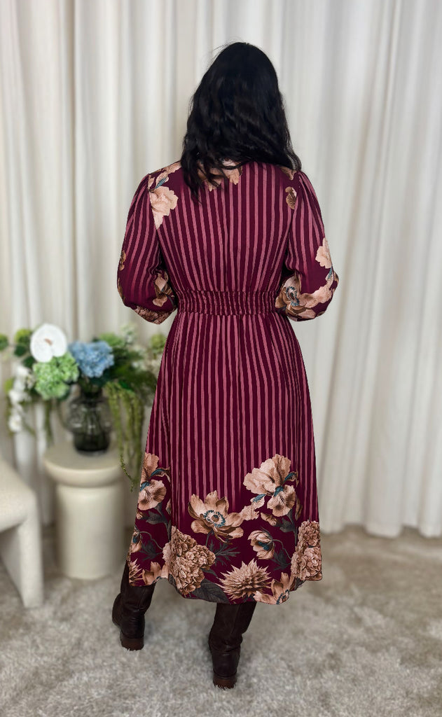 Marta Du Chateau Kjole - Bailey - Bordeaux