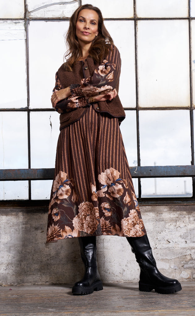 Marta Du Chateau Kjole - Bailey - Marrone