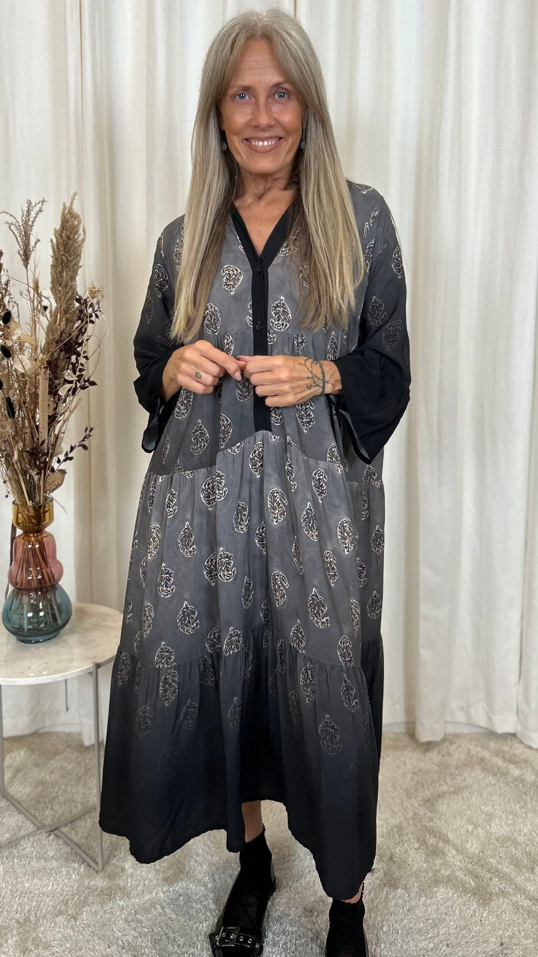 Marta Du Chateau Kjole - Bella - Grey Faded