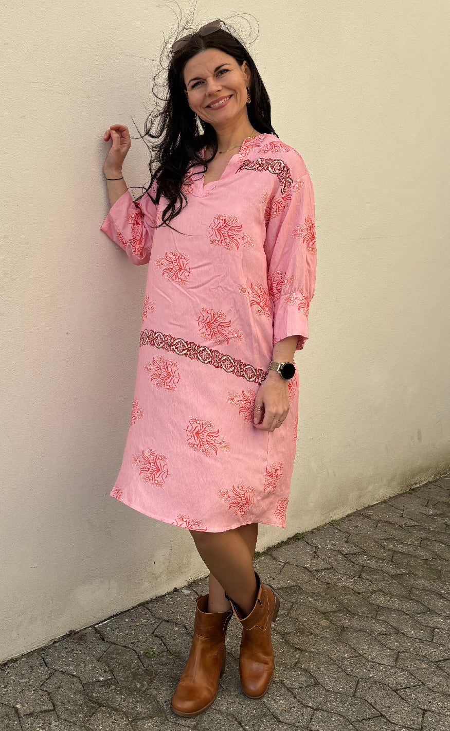 Marta Du Chateau Kjole - Benita - Rosa