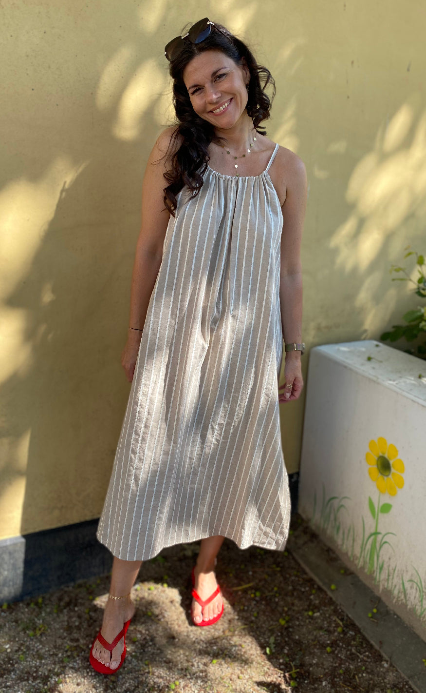 Marta Du Chateau Kjole - Carmela - Beige