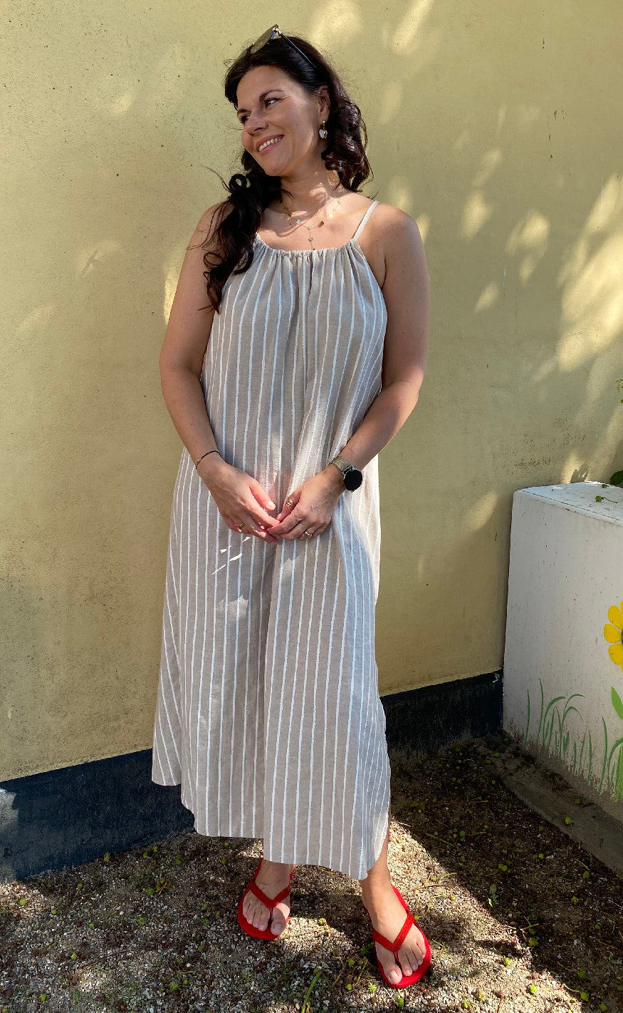 Marta Du Chateau Kjole - Carmela - Beige