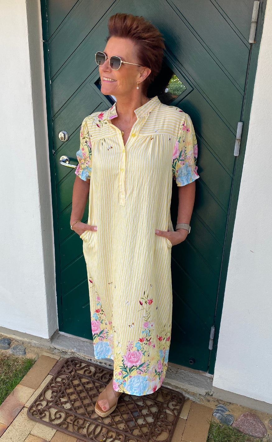 Marta Du Chateau Kjole - Cristina - Yellow