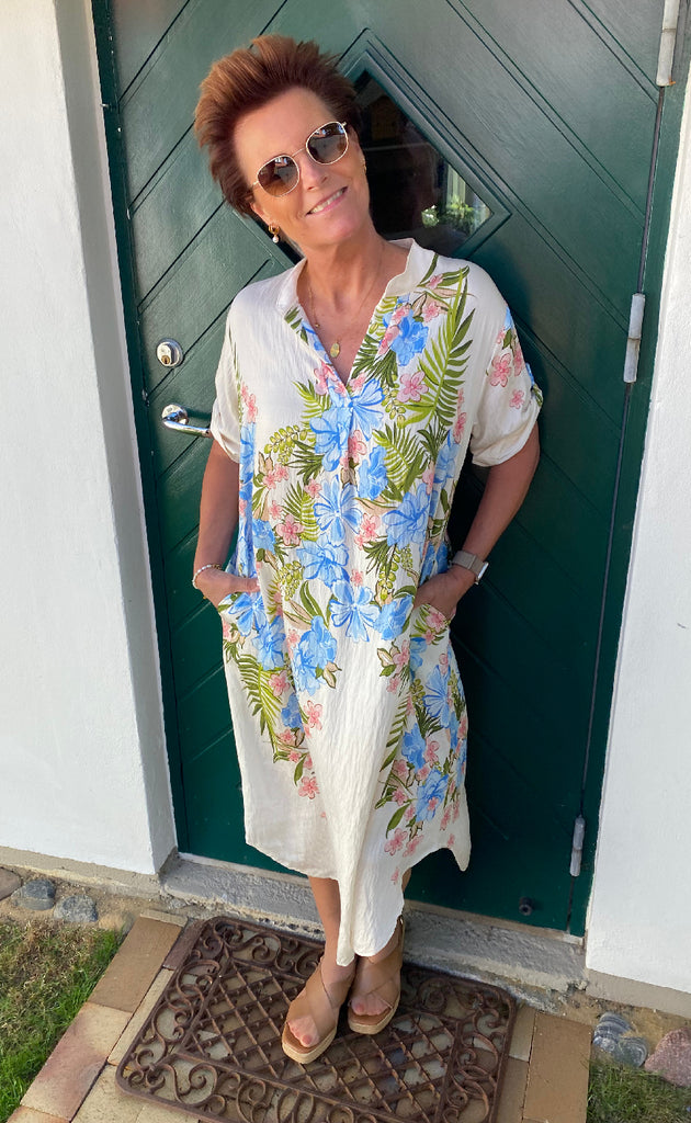 Marta Du Chateau Kjole - Dina - Celeste