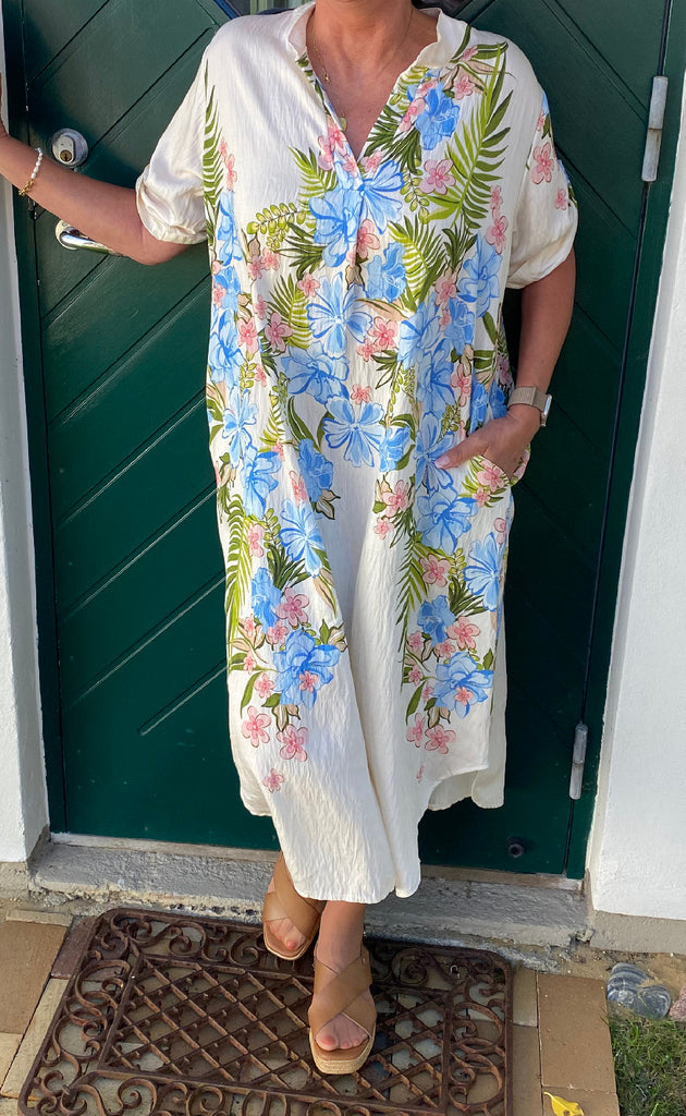 Marta Du Chateau Kjole - Dina - Celeste