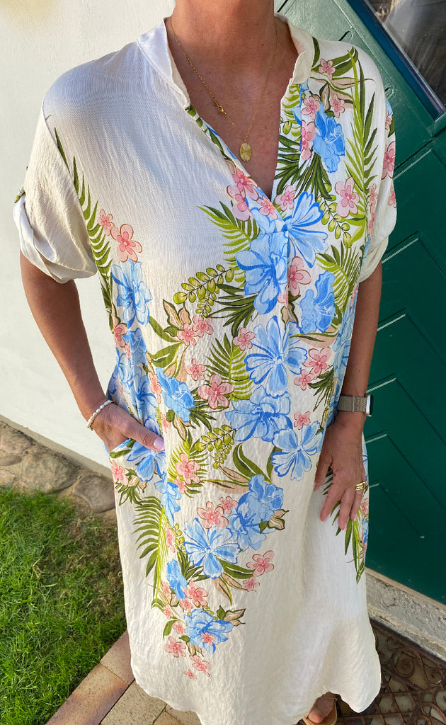 Marta Du Chateau Kjole - Dina - Celeste