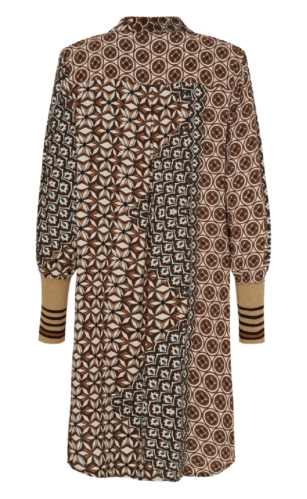 Marta Du Chateau Kjole - Dominika - Marrone