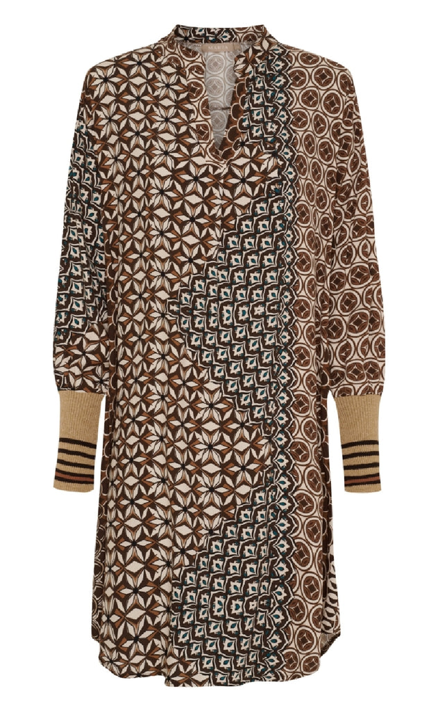 Marta Du Chateau Kjole - Dominika - Marrone