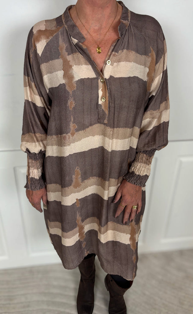 Marta Du Chateau Kjole - Eva - Fango