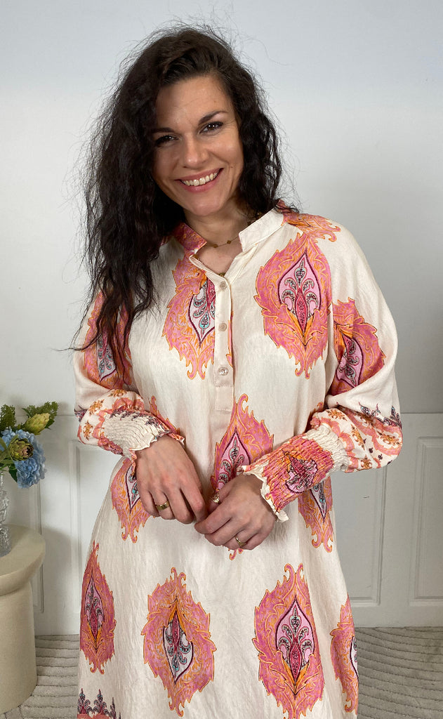 Marta Du Chateau Kjole - Eva - Fuxia