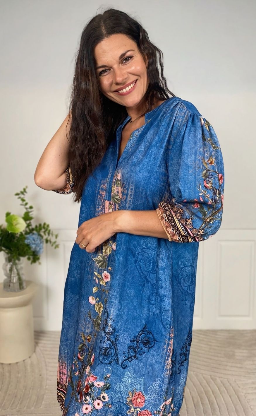 Marta Du Chateau Kjole - Goldie - Jeans