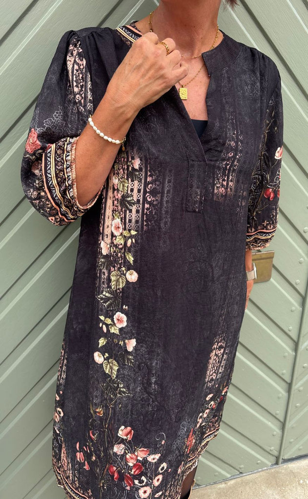 Marta Du Chateau Kjole - Goldie - Nero / Black