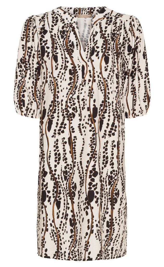 Marta Du Chateau Kjole - Goldie - Nero