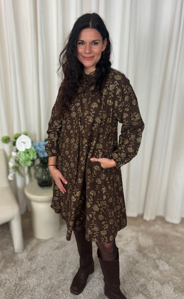 Marta Du Chateau Kjole - Indigo - Moro