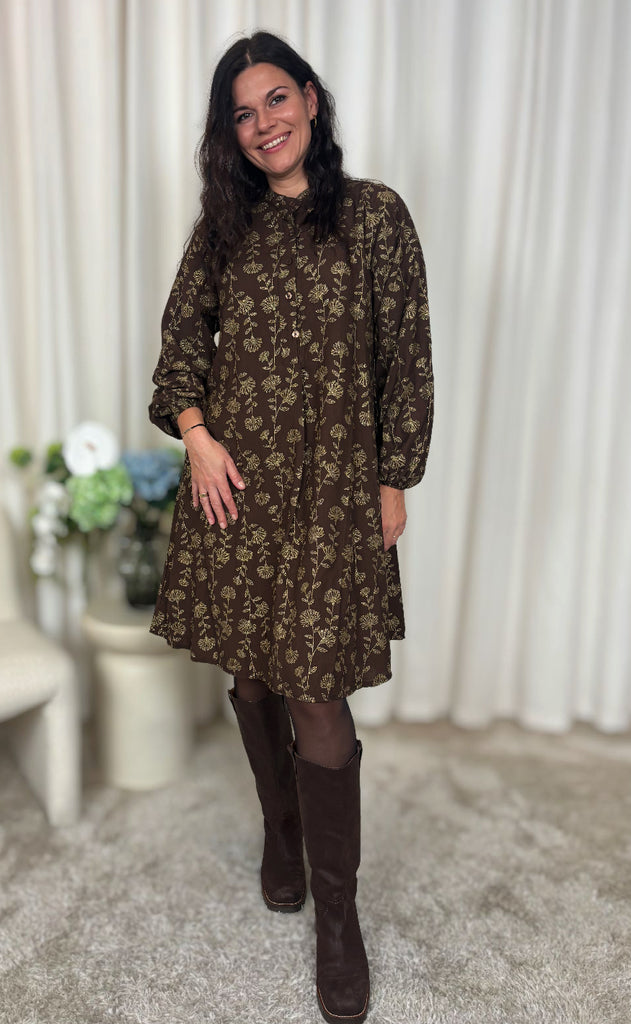 Marta Du Chateau Kjole - Indigo - Moro