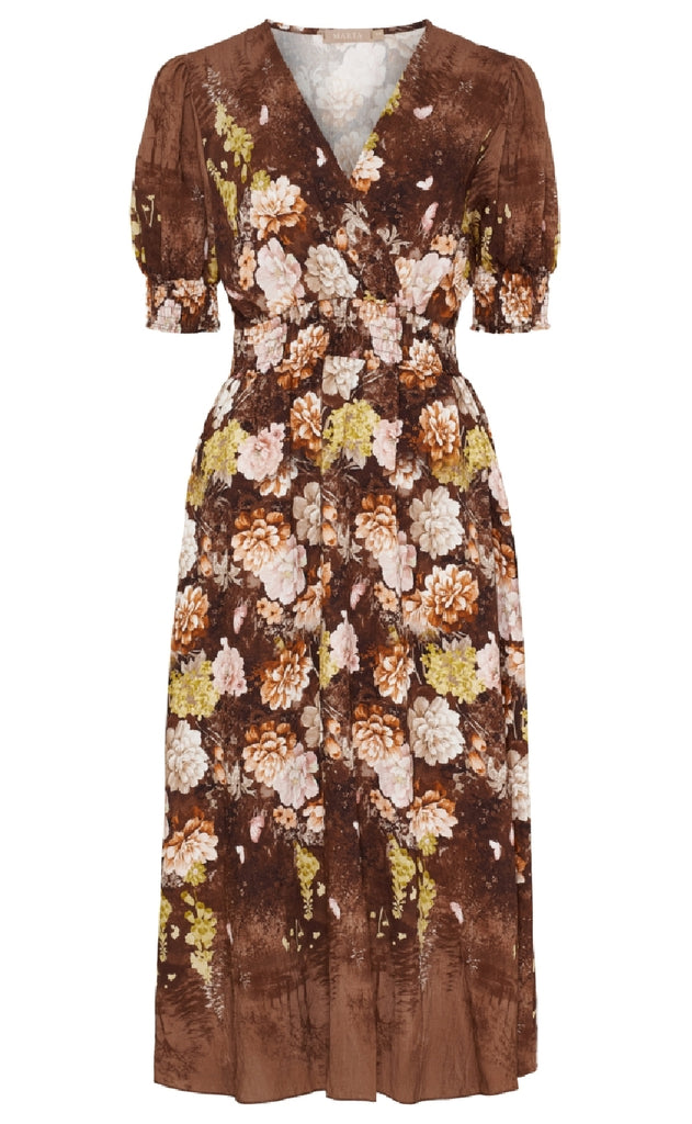 Marta Du Chateau Kjole - Lydia - Marrone