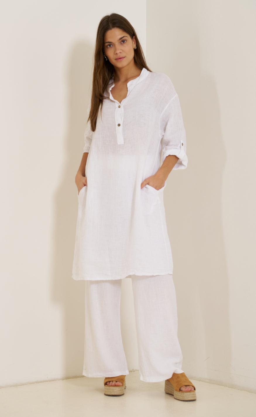 Marta Du Chateau Kjole - Maiken - White