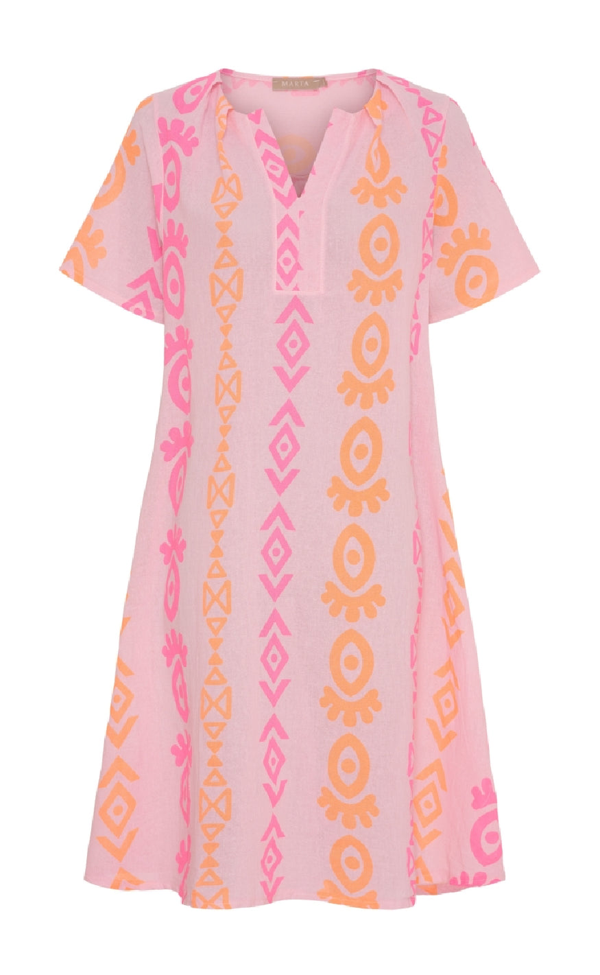 Marta Du Chateau Kjole - Nicolette - Pink