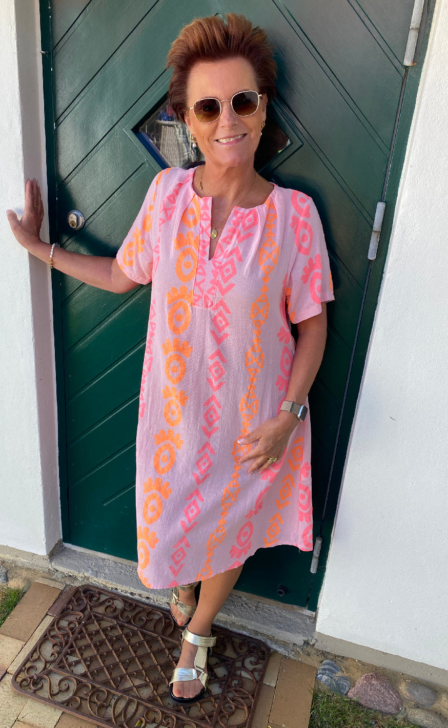 Marta Du Chateau Kjole - Nicolette - Pink