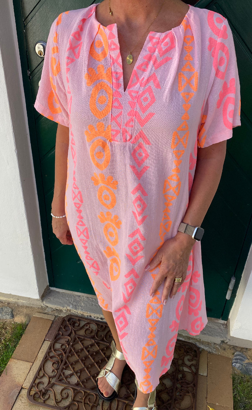 Marta Du Chateau Kjole - Nicolette - Pink