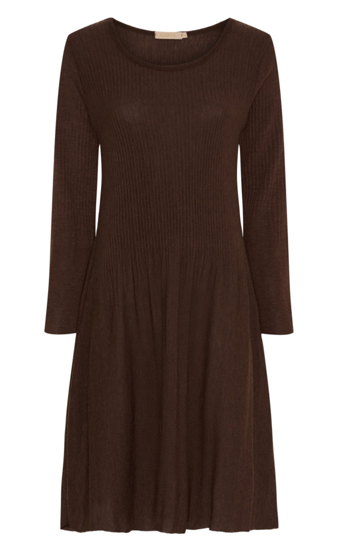 Marta Du Chateau Kjole - Sally - Brown Washed