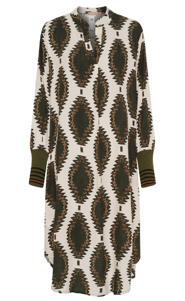 Marta Du Chateau Kjole - Skye - Military tg384ba