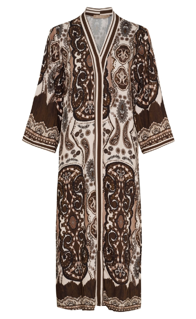 Marta Du Chateau Kjole - Stefania - Marrone