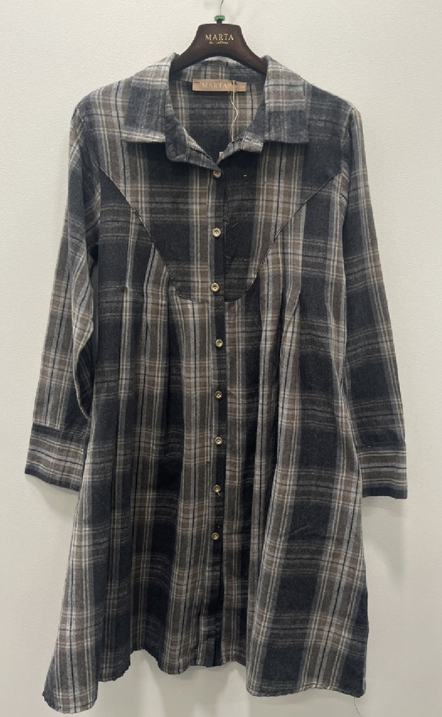 Marta Du Chateau Kjole - Vivi - Grey