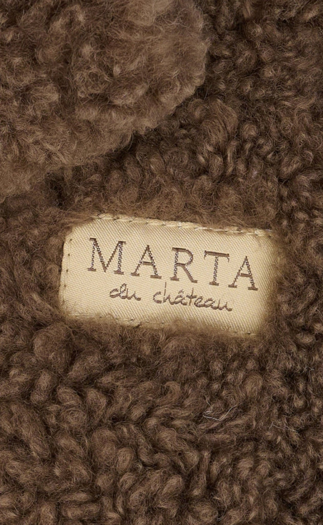 Marta Du Chateau Luffer - 48744 Marta Teddy Mitten - Brown