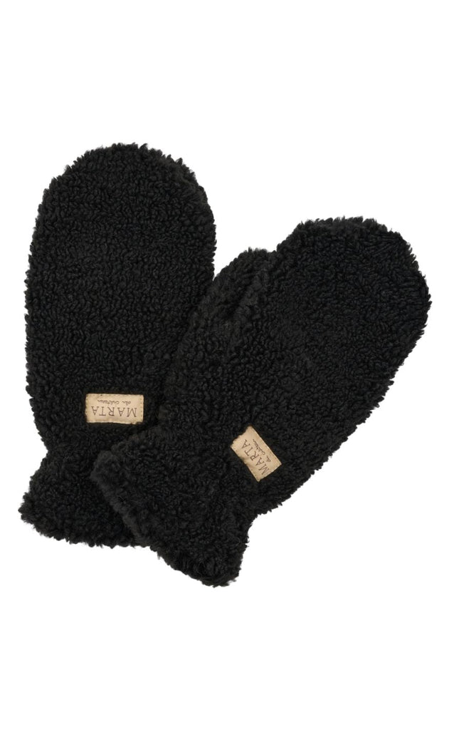 Marta Du Chateau Luffer - Marta Teddy Mitten - Black