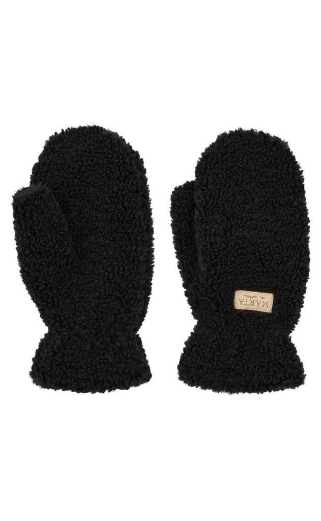 Marta Du Chateau Luffer - Marta Teddy Mitten - Black