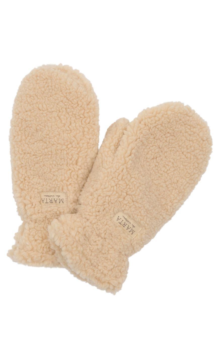 Marta Du Chateau Luffer - Marta Teddy Mitten - Sand
