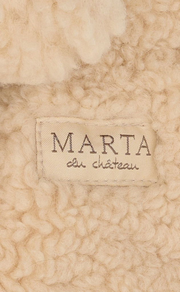 Marta Du Chateau Luffer - Marta Teddy Mitten - Sand