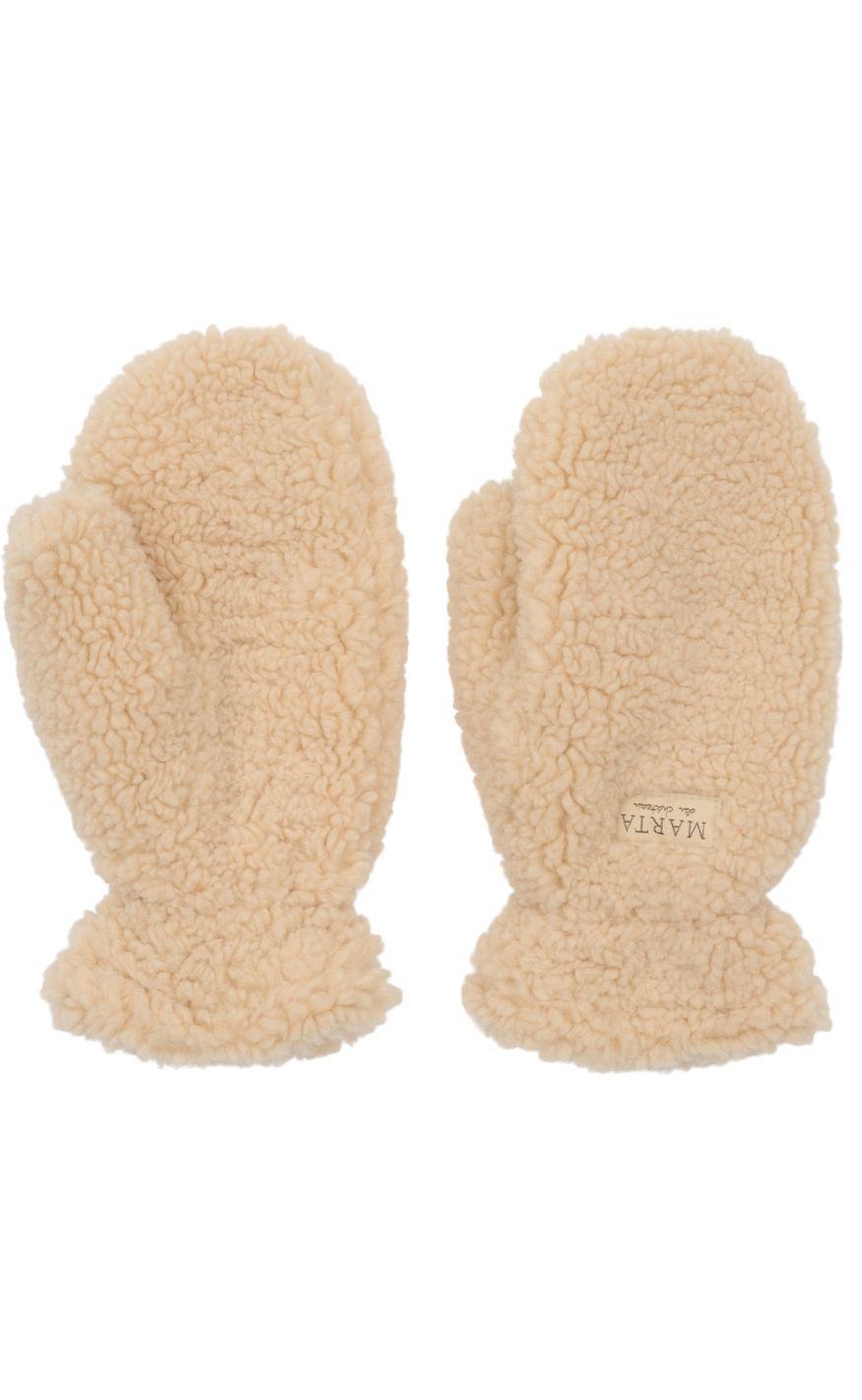 Marta Du Chateau Luffer - Marta Teddy Mitten - Sand