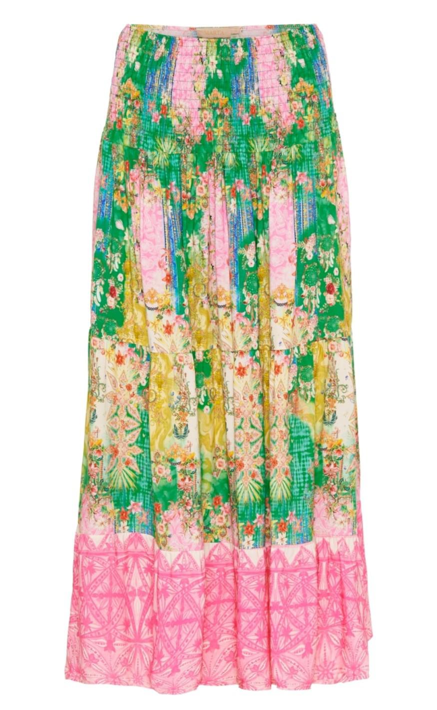 Marta Du Chateau Nederdel - 5201 / 5849 - Green Fuxia