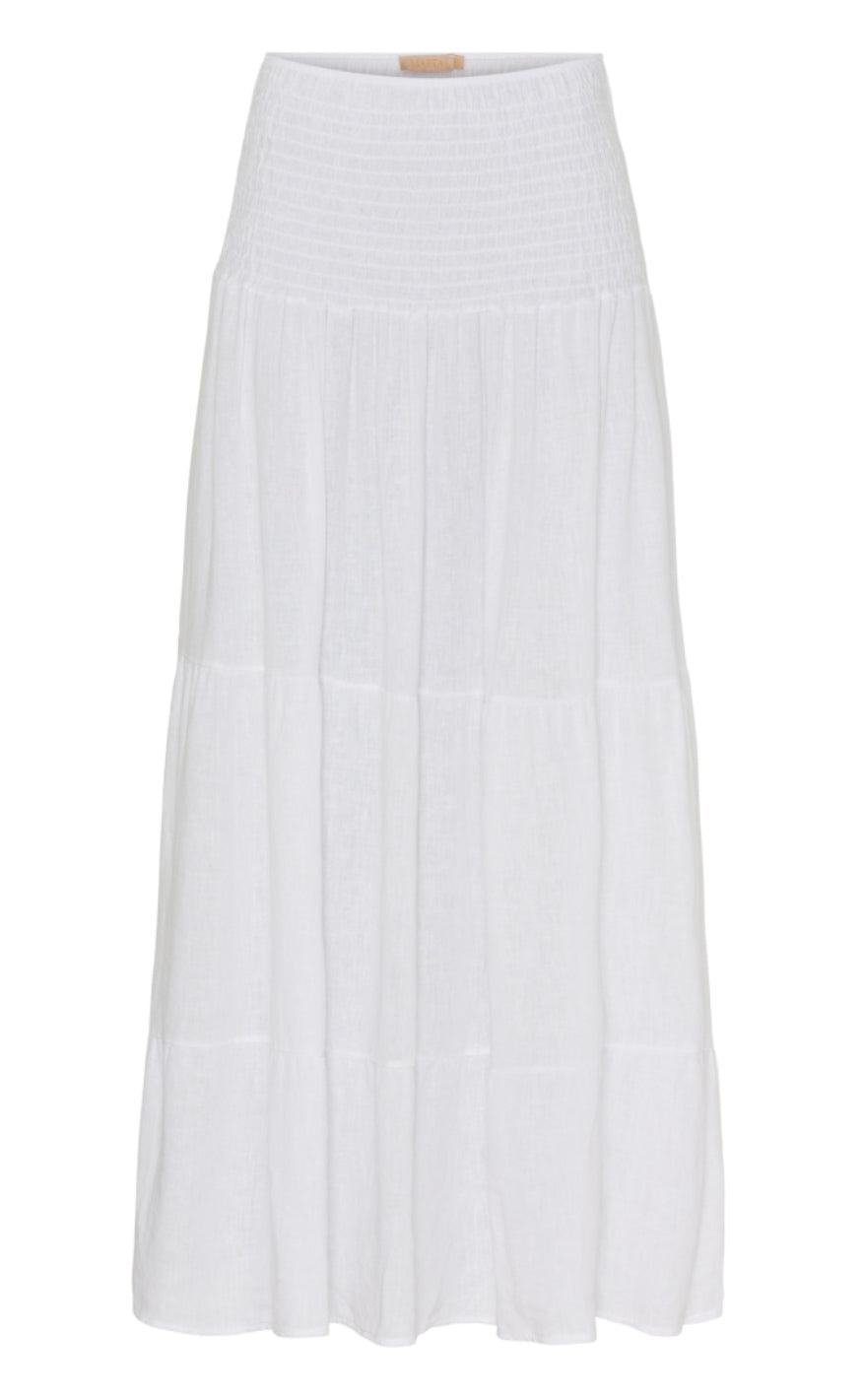 Marta Du Chateau Nederdel - 5201 / 5849 - White Solid