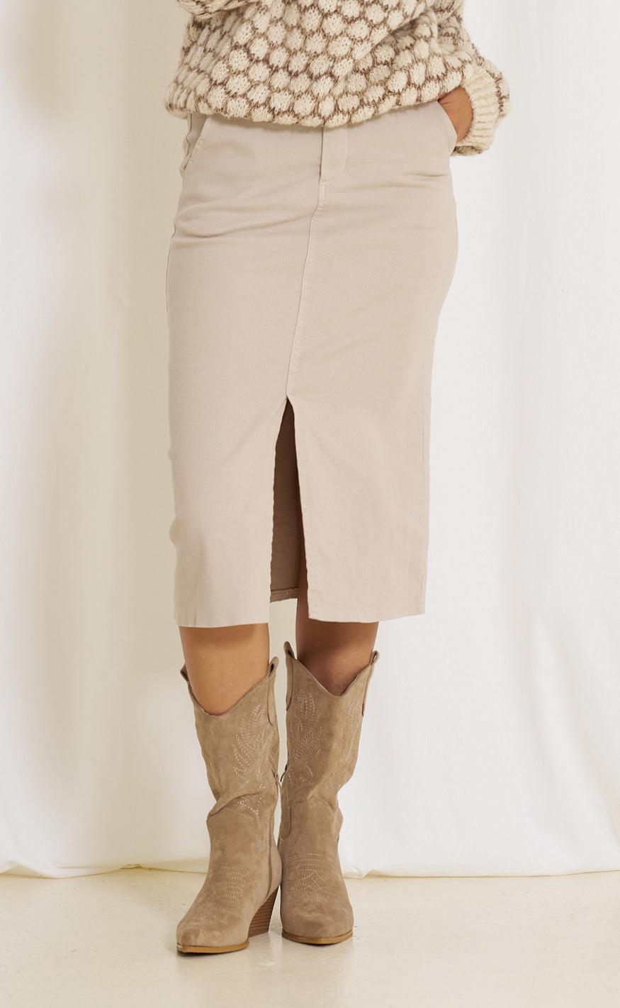 Marta Du Chateau Nederdel - 7249 Nellie - Beige
