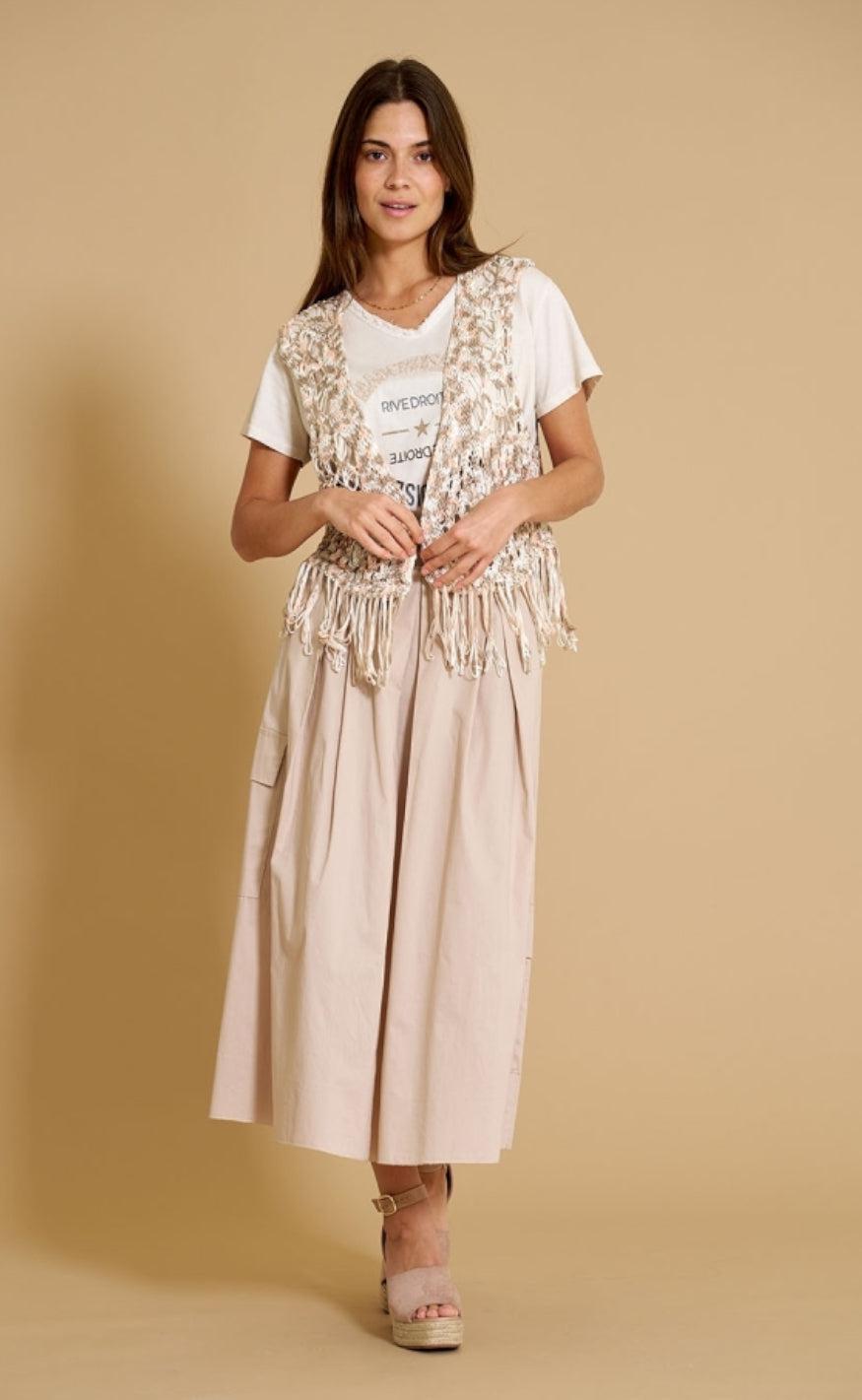 Marta Du Chateau Nederdel - 7341 - Beige