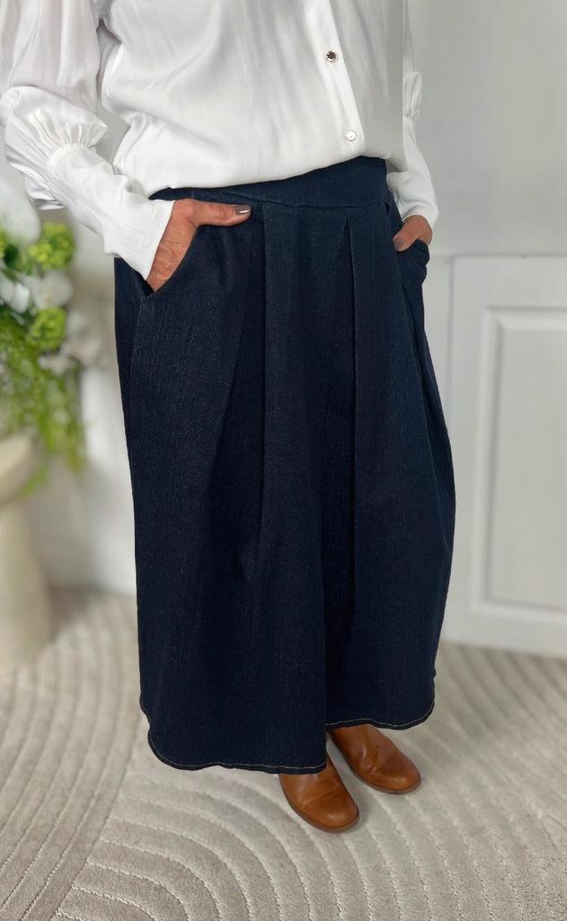 Marta Du Chateau Nederdel - Aila - Dark Blue