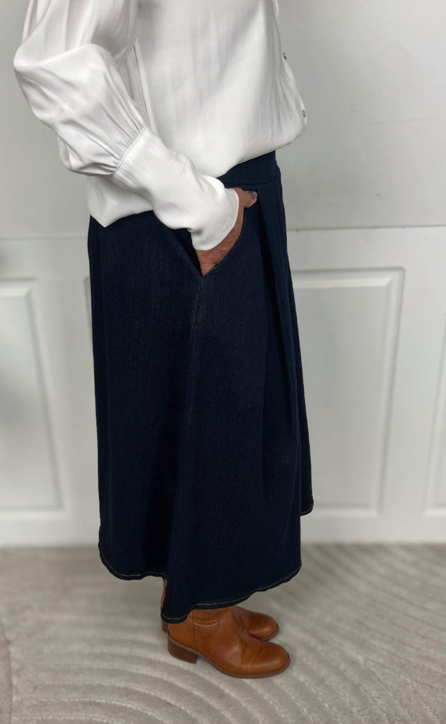 Marta Du Chateau Nederdel - Aila - Dark Blue