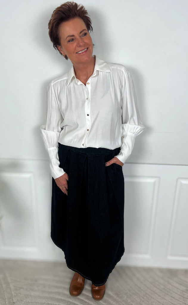 Marta Du Chateau Nederdel - Aila - Dark Blue