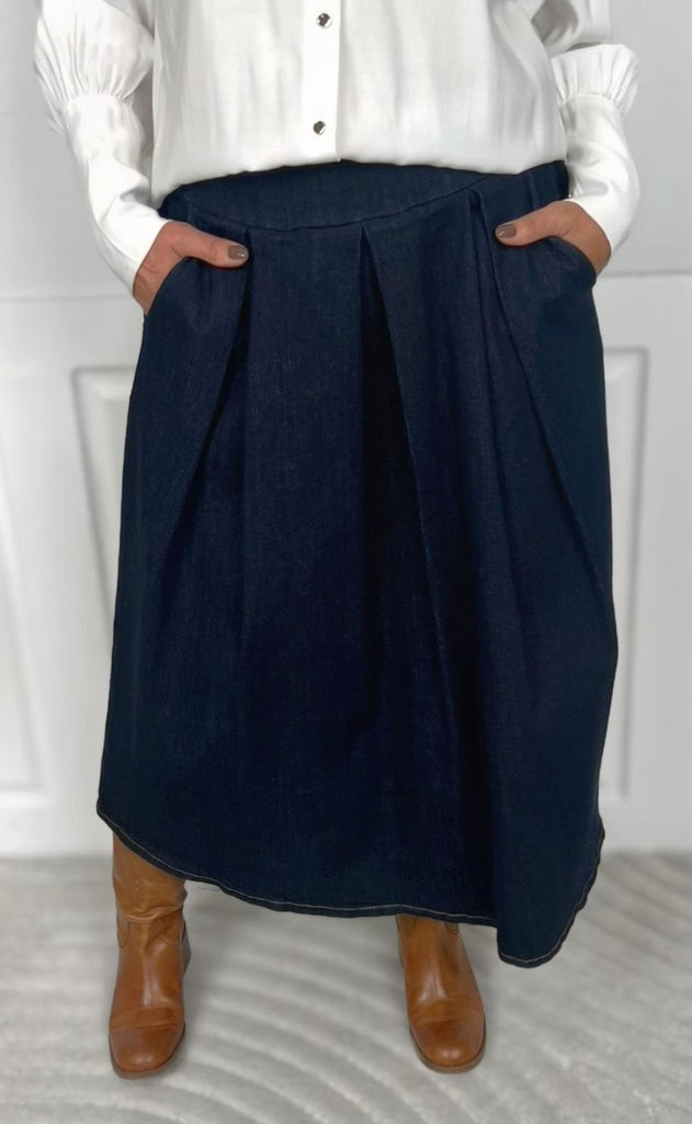 Marta Du Chateau Nederdel - Aila - Dark Blue