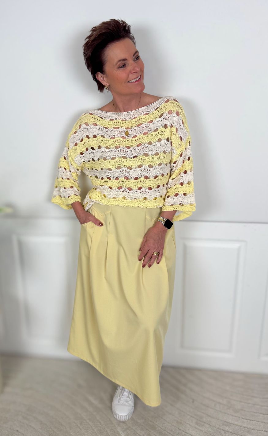 Marta Du Chateau Nederdel - Davina - Yellow