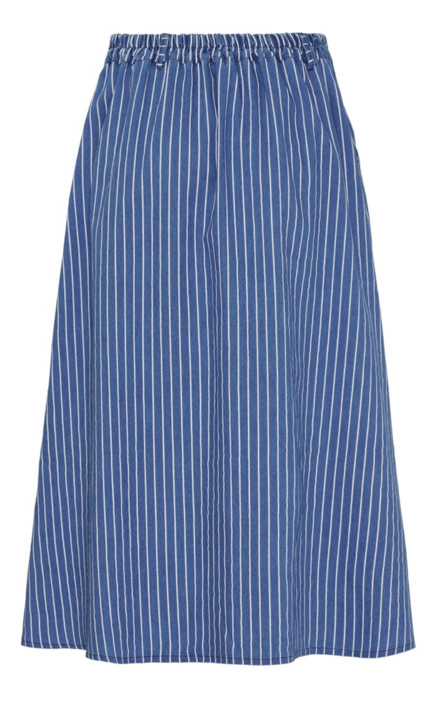Marta Du Chateau Nederdel - Emeline - Medium Blue