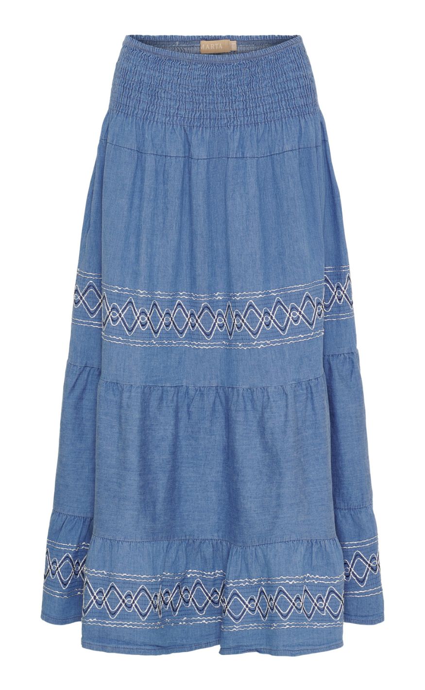Marta Du Chateau Nederdel - Helvig - Jeans