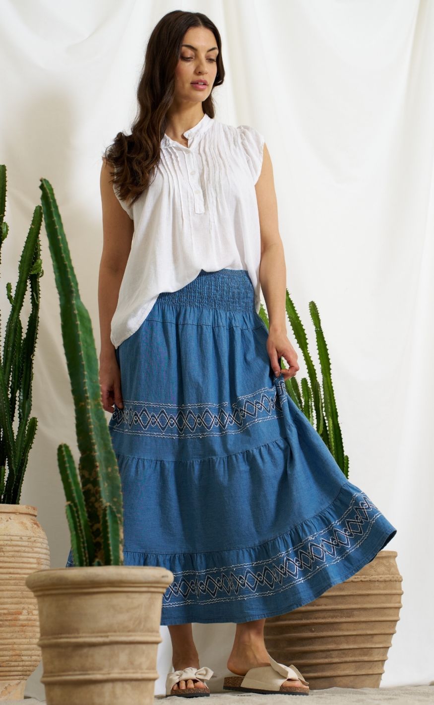 Marta Du Chateau Nederdel - Helvig - Jeans