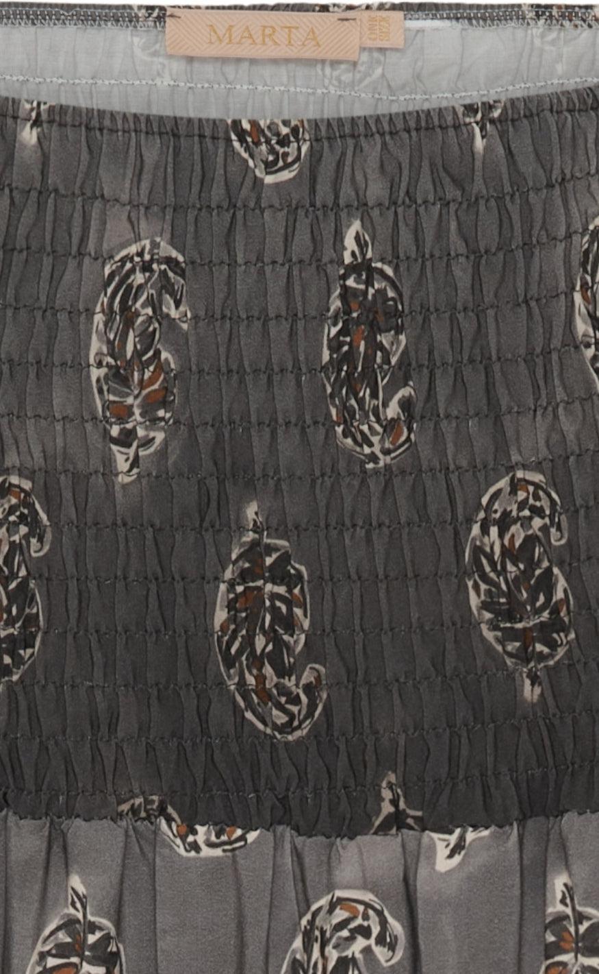 Marta Du Chateau Nederdel - Josefine - Grey Faded