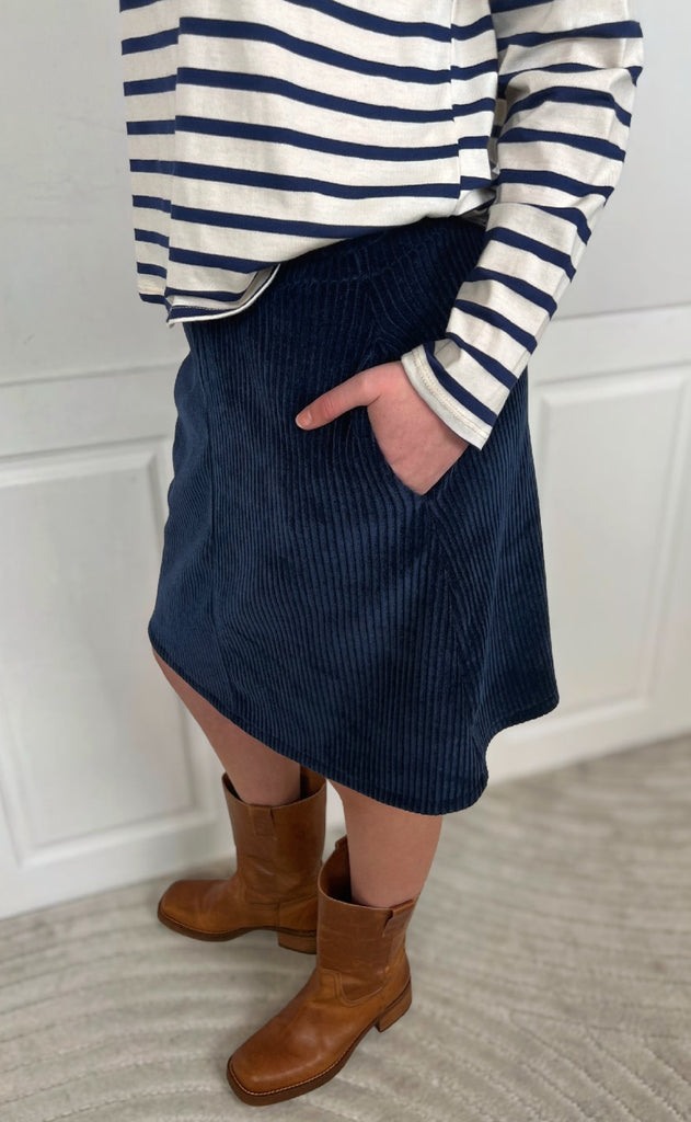 Marta Du Chateau Nederdel - June - BlueNavy